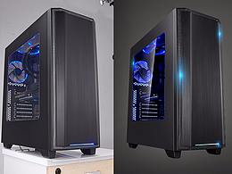 黑色电脑机箱精修