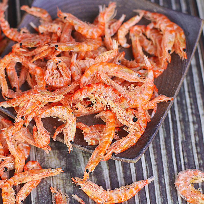 海鲜干货摄影 磷虾详情设计 海产品拍摄