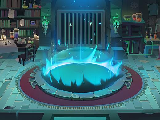 歐美卡通橫版（個人主頁-ZNDgxODUxMTY=） - 游戲原畫 - 站酷設(shè)計(jì)師叫黑貓的哥斯拉原創(chuàng)素材 - 站酷ZCOOL