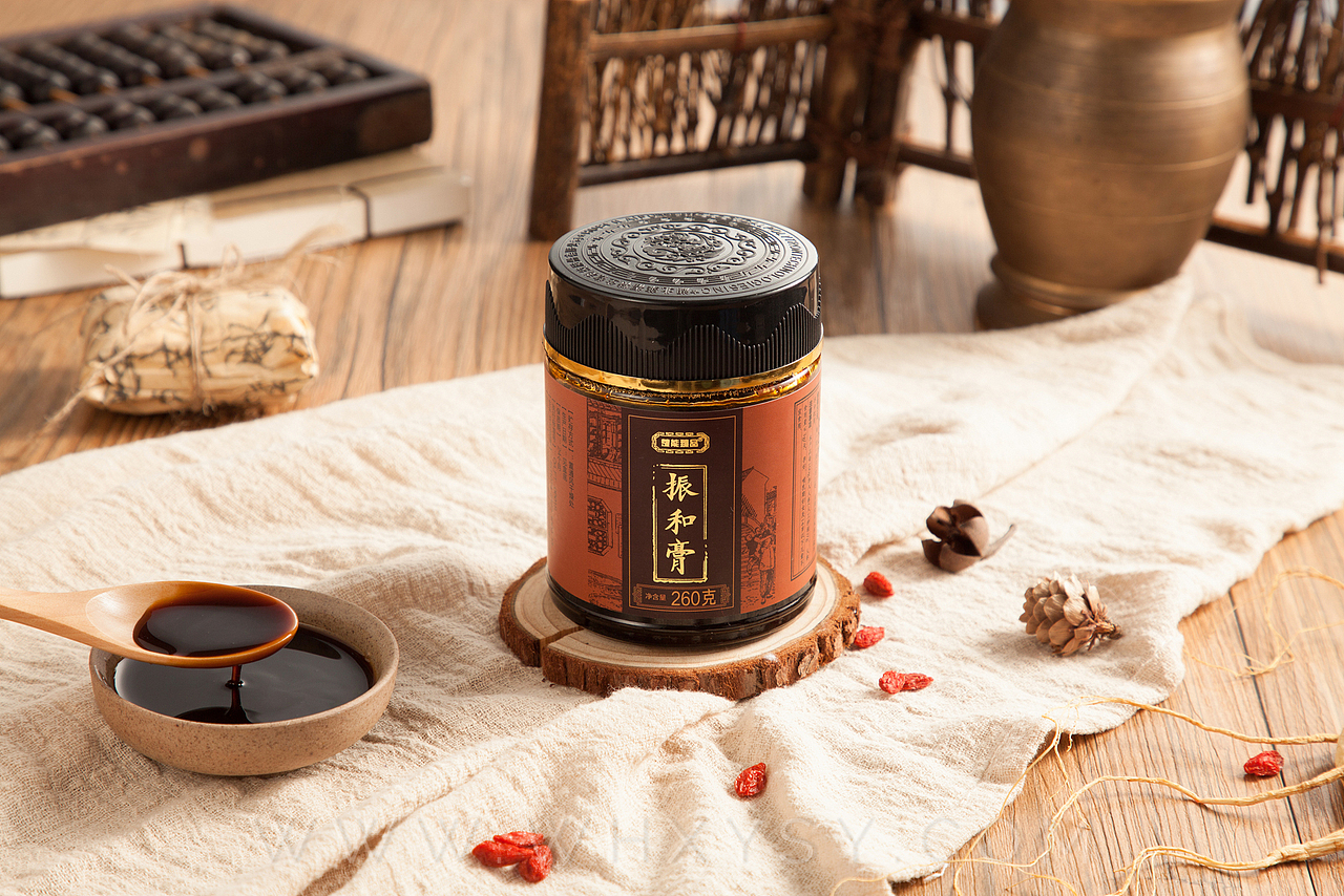 【楚能臻品】中药材摄影，膏滋补品（图ZMTIzNTM2Mjc2） - 产品摄影 - 站酷设计师唯艺创索视觉策划原创素材 - 站酷ZCOOL