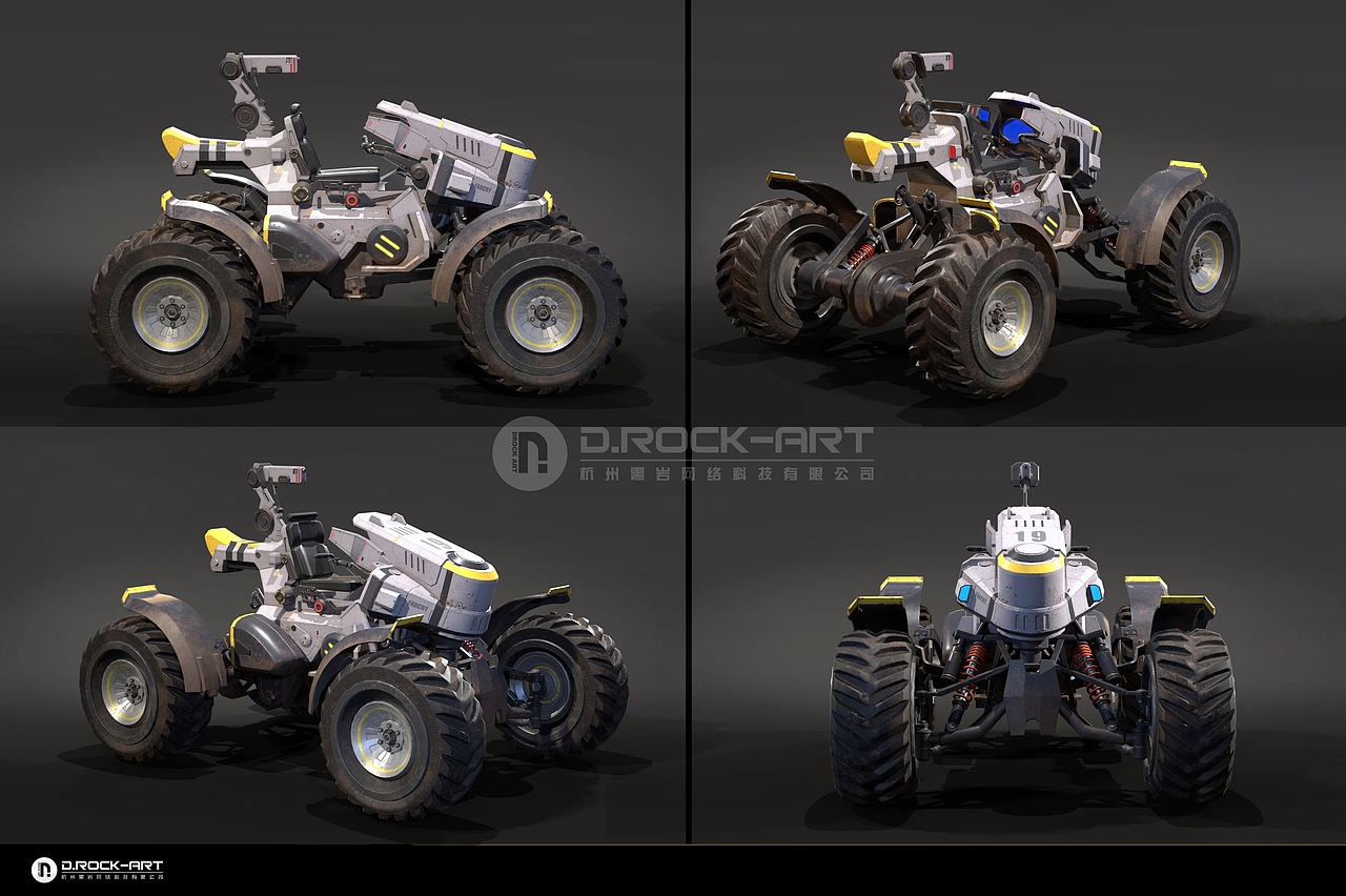 DROCK丨3D载具：学生作品分享~（图ZMTgzMzM0MTEy） - 机械/交通 - 站酷设计师DRockArt原创素材 - 站酷ZCOOL