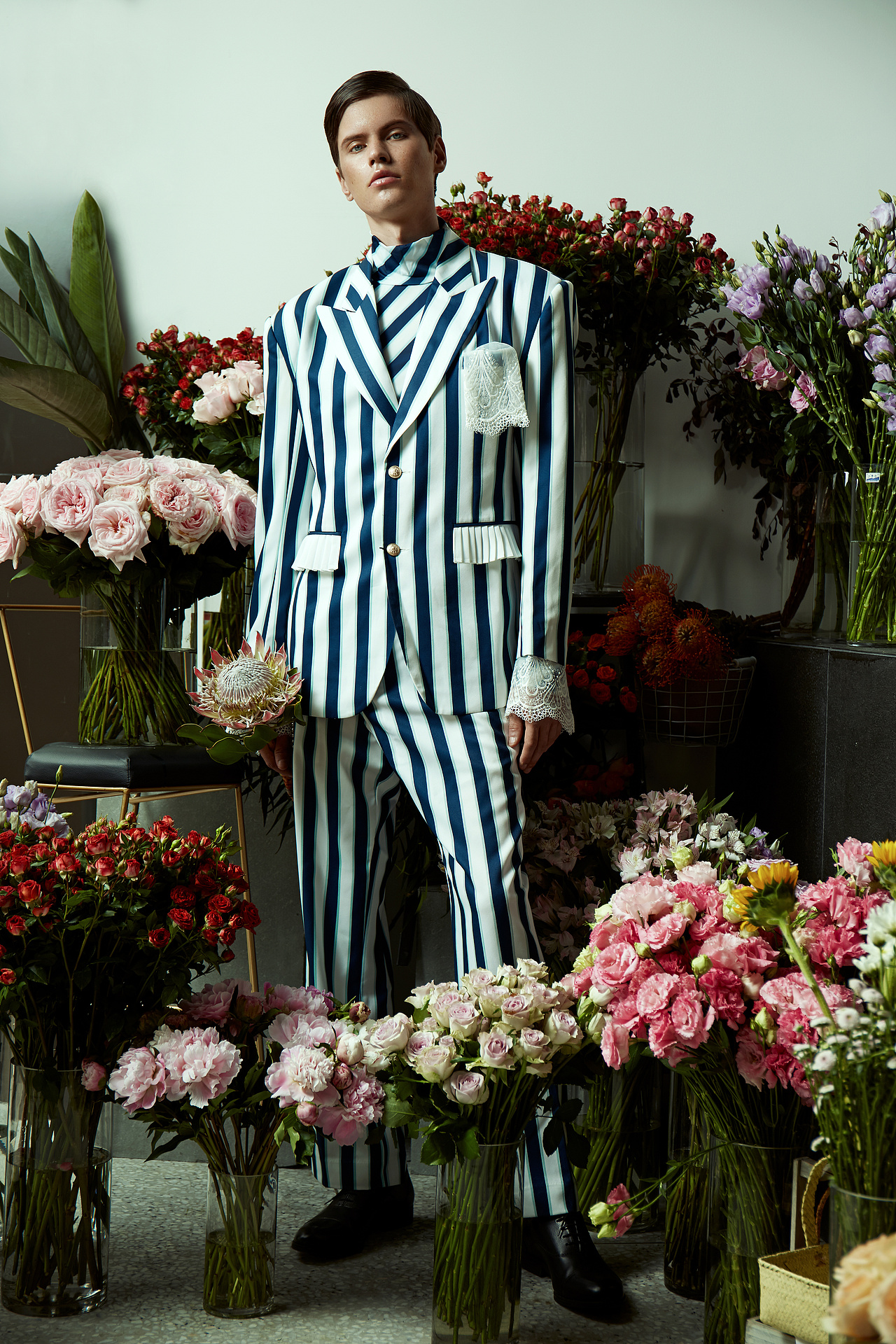 王子花艺广告（图ZMTIzMjI4Nzgw） - 人像摄影 - 站酷设计师贝酱原创素材 - 站酷ZCOOL