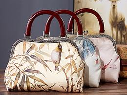 艺术家张犁画作衍生品手提包