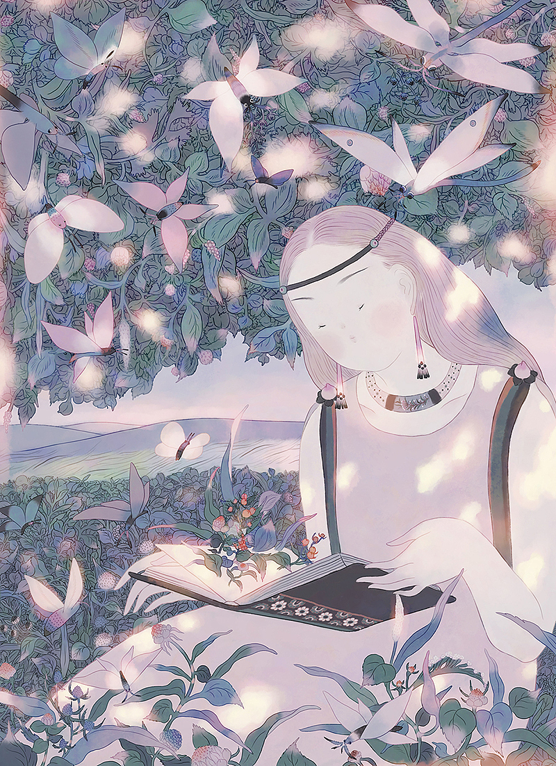 木言-《空桑》（图ZMTcxNjI5NTA0） - 绘本 - 站酷设计师木言木言木言原创素材 - 站酷ZCOOL