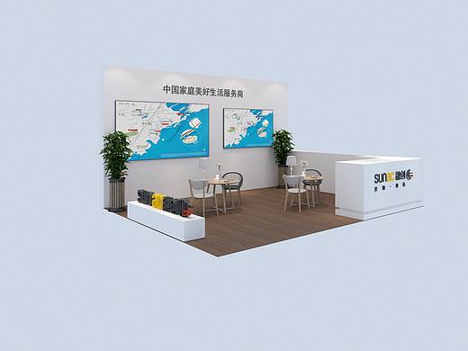 商场巡展展位效果图及落地图