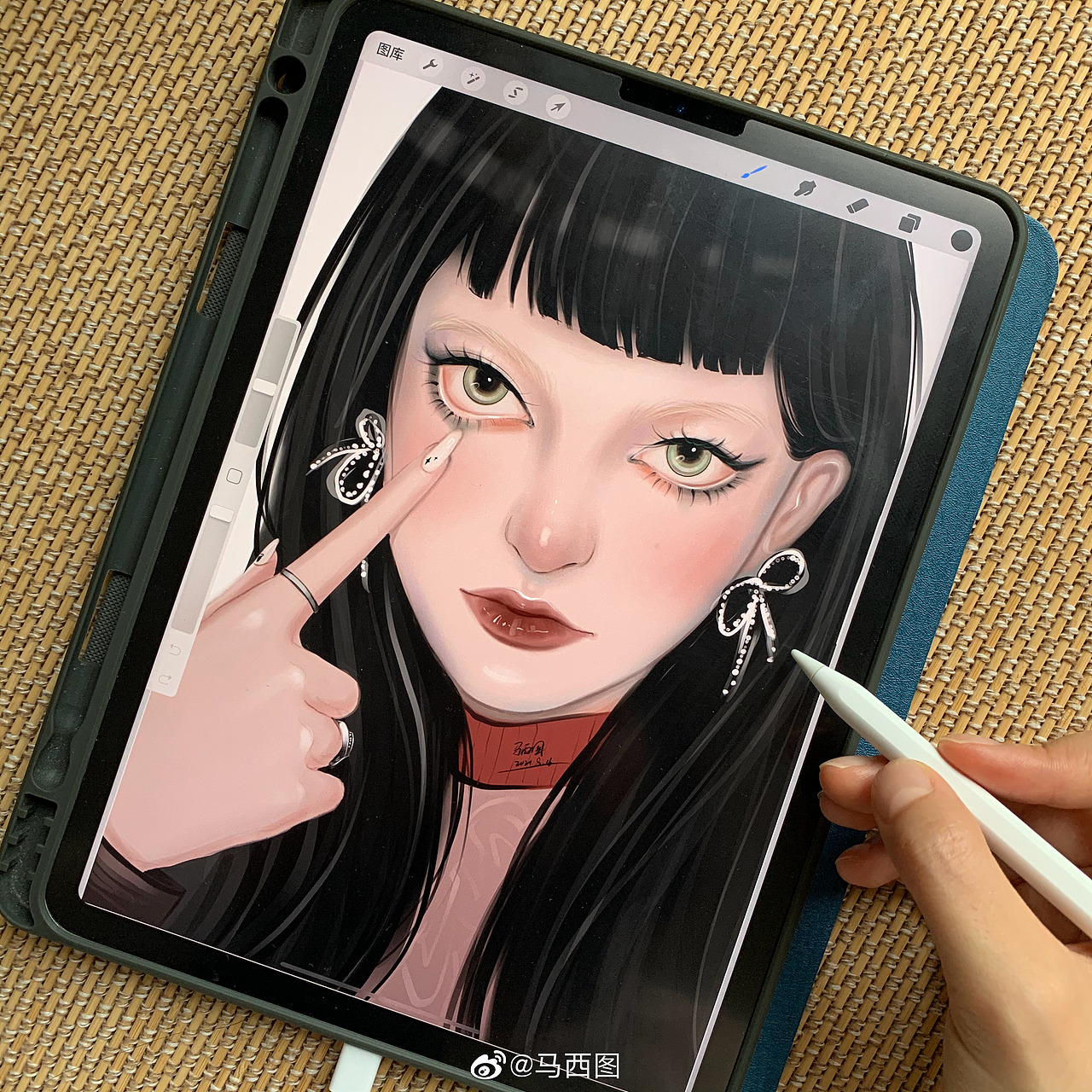 procreate（图ZMjY2OTcyMzEy） - 艺术插画 - 站酷设计师我我我萌小妹原创素材 - 站酷ZCOOL