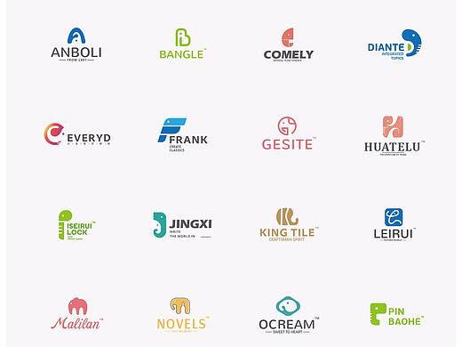 字母与象结合LOGO集合