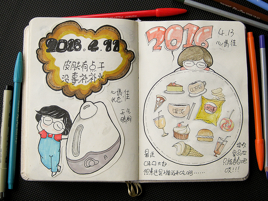 涂鸦小绘本—我的怀孕日志
