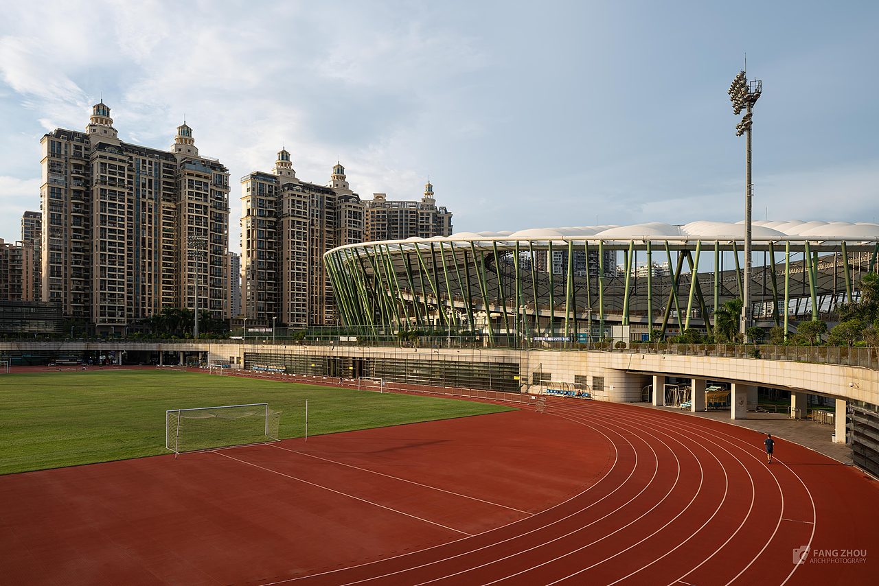建筑摄影｜深圳宝安体育场（图ZMjY5Mjc2MjMy） - 环境/建筑摄影 - 站酷设计师建筑摄影师方舟原创素材 - 站酷ZCOOL