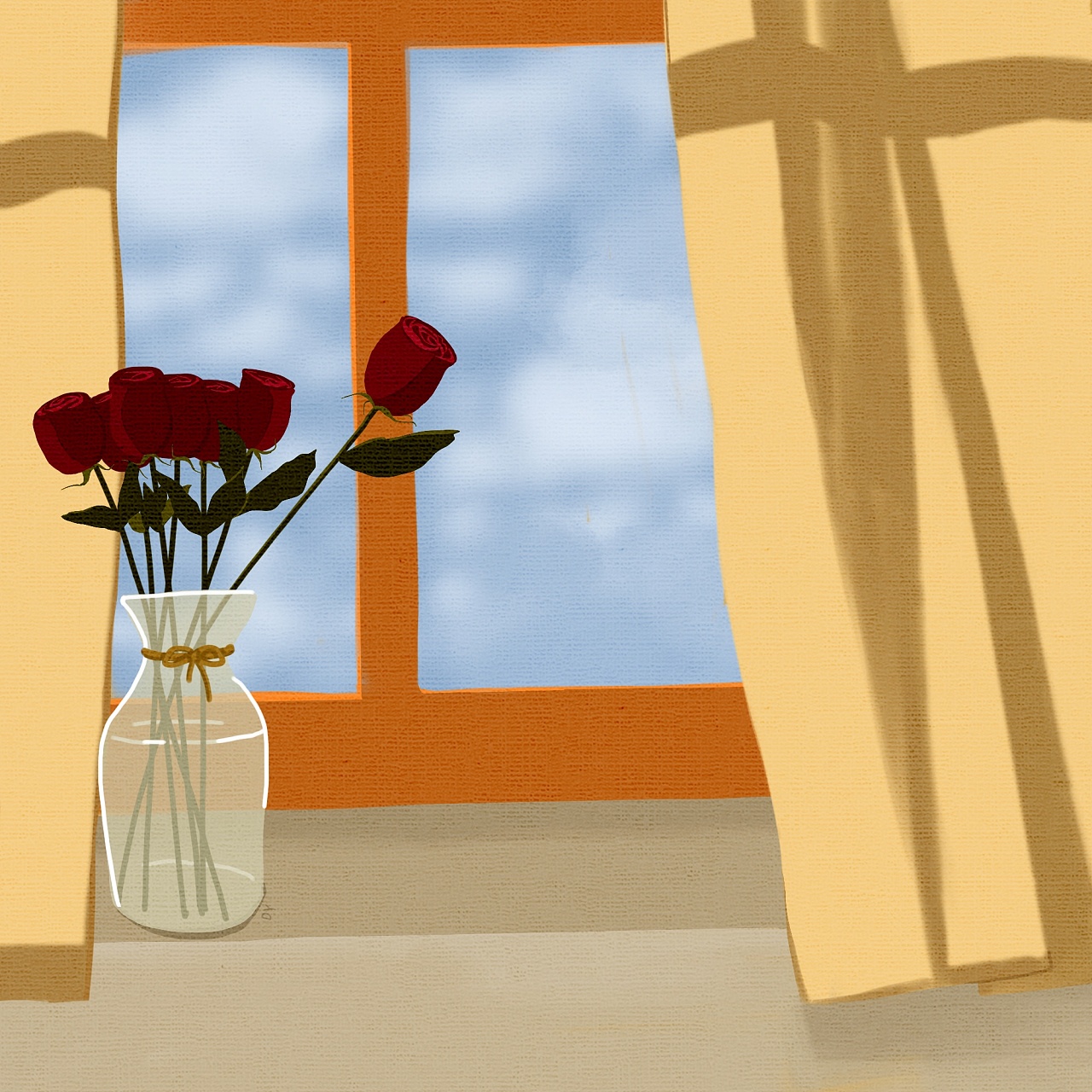 冬日暖阳|插画|创作习作|许冬宜 - 原创作品 - 站酷 (zcool)