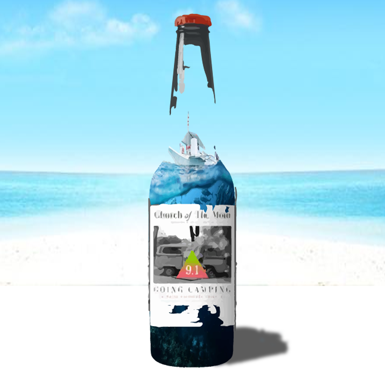 酒瓶创意平面设计（图ZMTc5NTQ4ODYw） - 其他平面 - 站酷设计师好你个大呲花原创素材 - 站酷ZCOOL