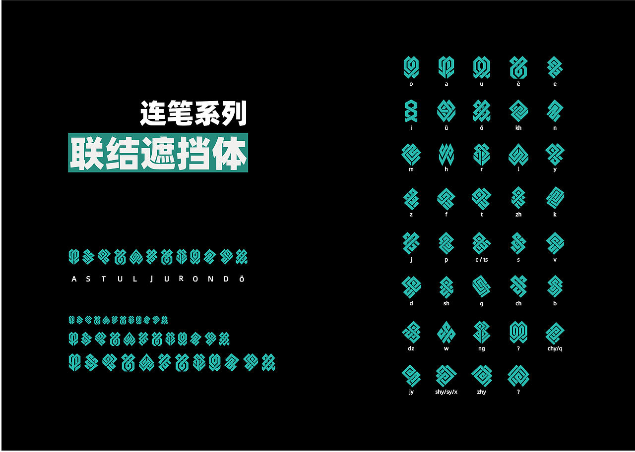 AstulJurondo居容台拓扑学字母体系（图ZMTg2MzgyNTIw） - 字体/字形 - 站酷设计师居容台原创素材 - 站酷ZCOOL
