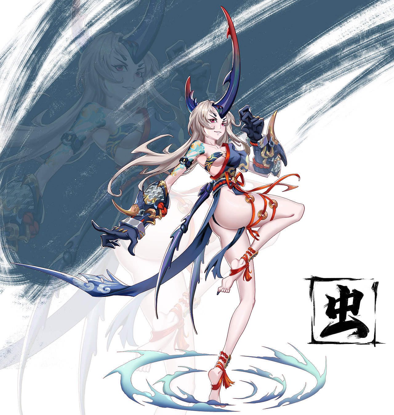 悲鸣虫（图ZMzgwNDU4NDg4） - 概念设定 - 站酷设计师Cybin顽小童原创素材 - 站酷ZCOOL