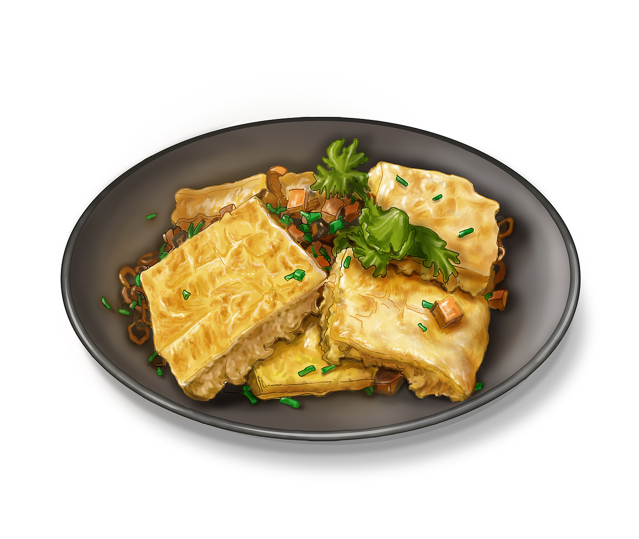 手绘广东美食菜色（图ZNTQ1NTcwMjg=） - 商业插画 - 站酷设计师健美糖原创素材 - 站酷ZCOOL