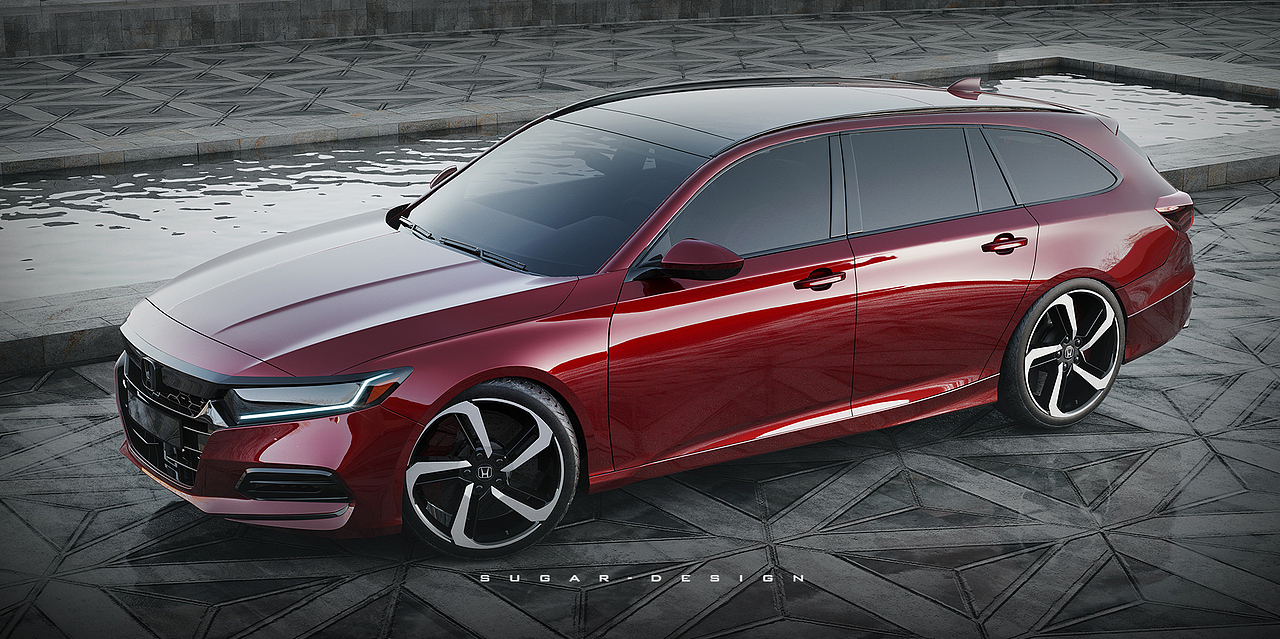 本田雅阁旅行车与猎装车新车预览!