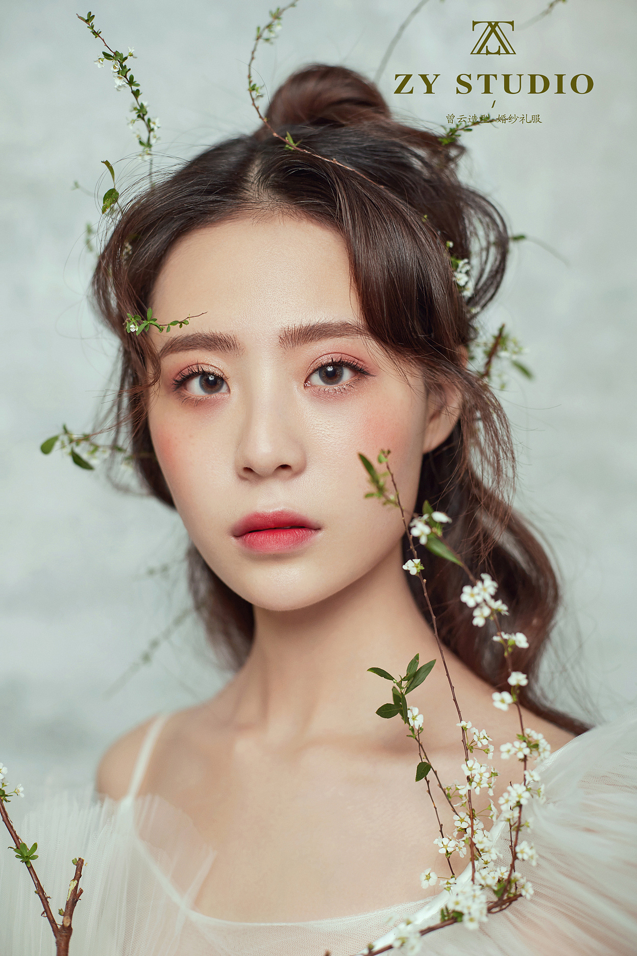 【曾云造型课堂】森系新娘造型