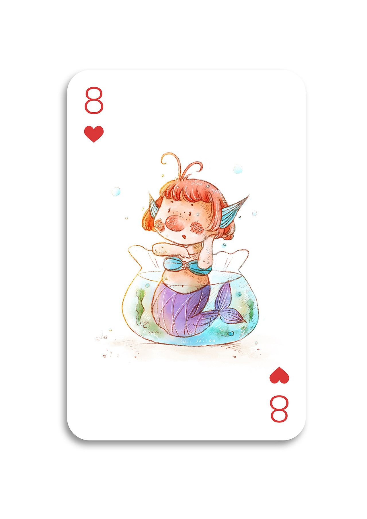 画一组扑克（扑克太多，还有很多没画完～）