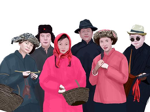 潦草的画着玩玩