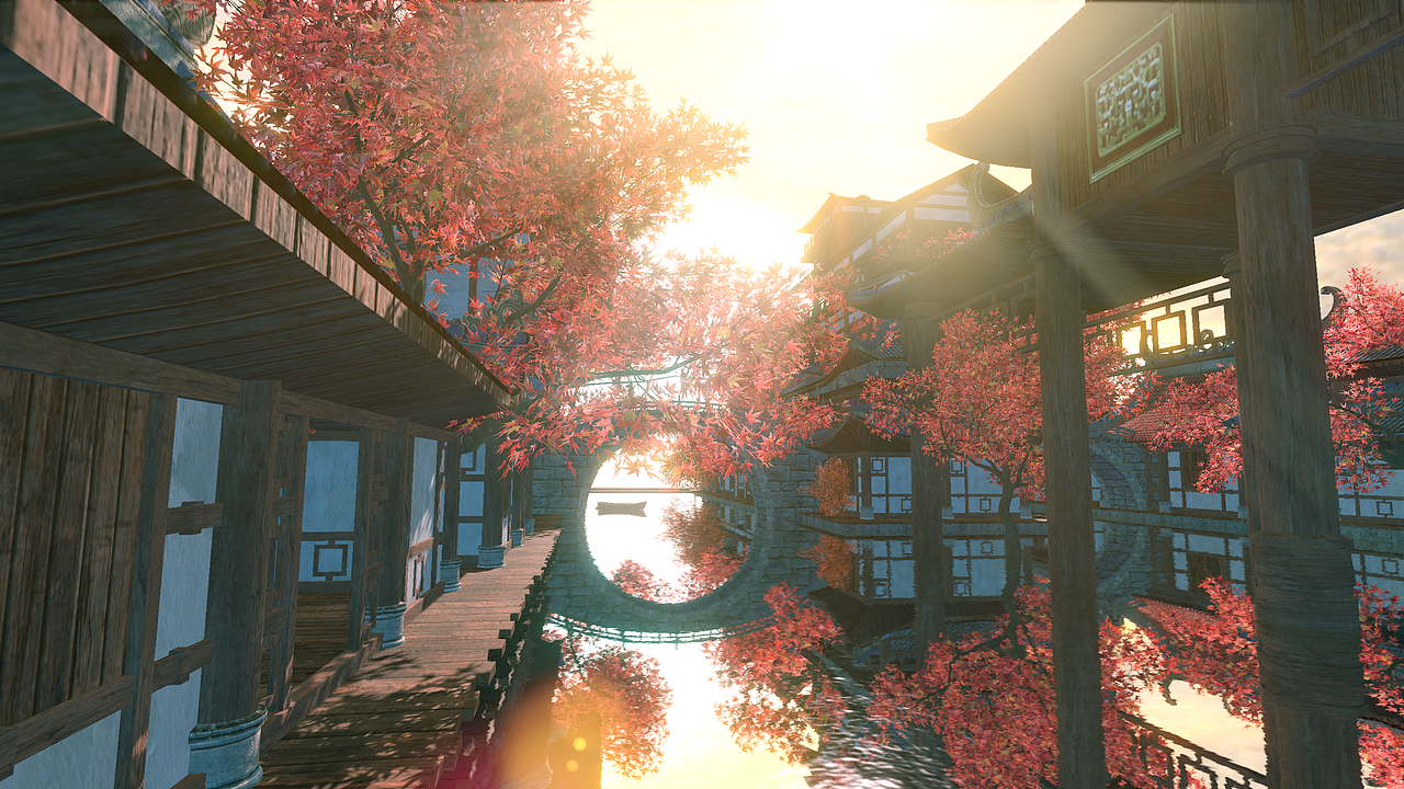 概念设计｜枫桥天街（图ZMTg0MzY5NDA4） - 场景 - 站酷设计师惊笛原创素材 - 站酷ZCOOL