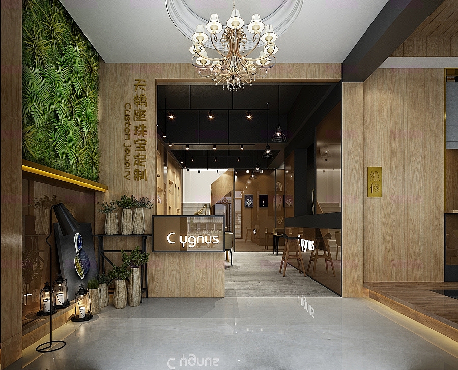 《天鹅珠宝定制》-成都珠宝店设计丨成都珠宝店装修（图ZOTc4NzM0NjQ=） - 家装设计 - 站酷设计师成都珠宝店设计丨原创素材 - 站酷ZCOOL