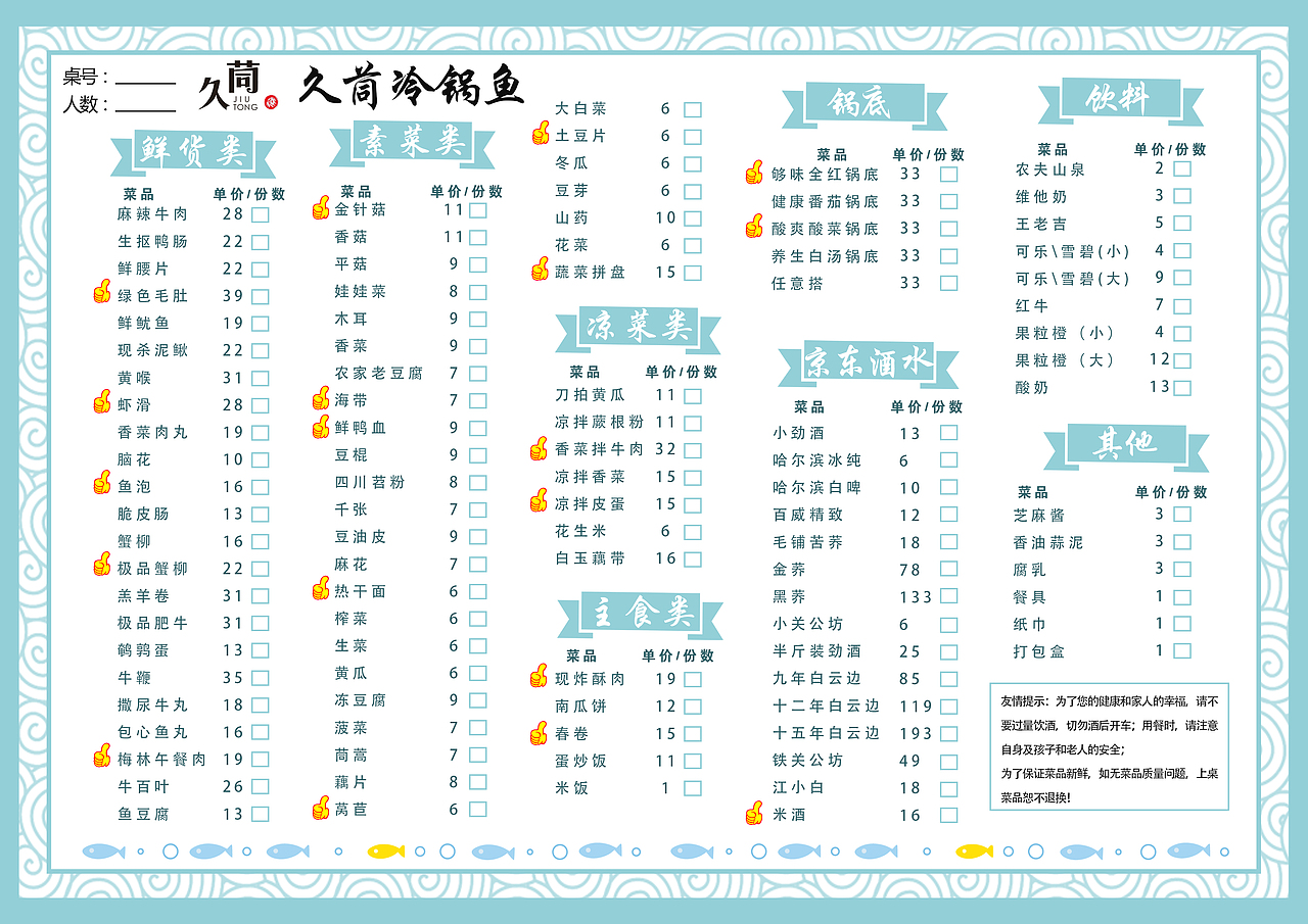 火锅冷锅鱼菜单（图ZMTAzNDQxMzAw） - 其他平面 - 站酷设计师Ana米原创素材 - 站酷ZCOOL