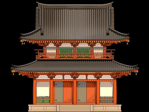 平面建筑类绘画