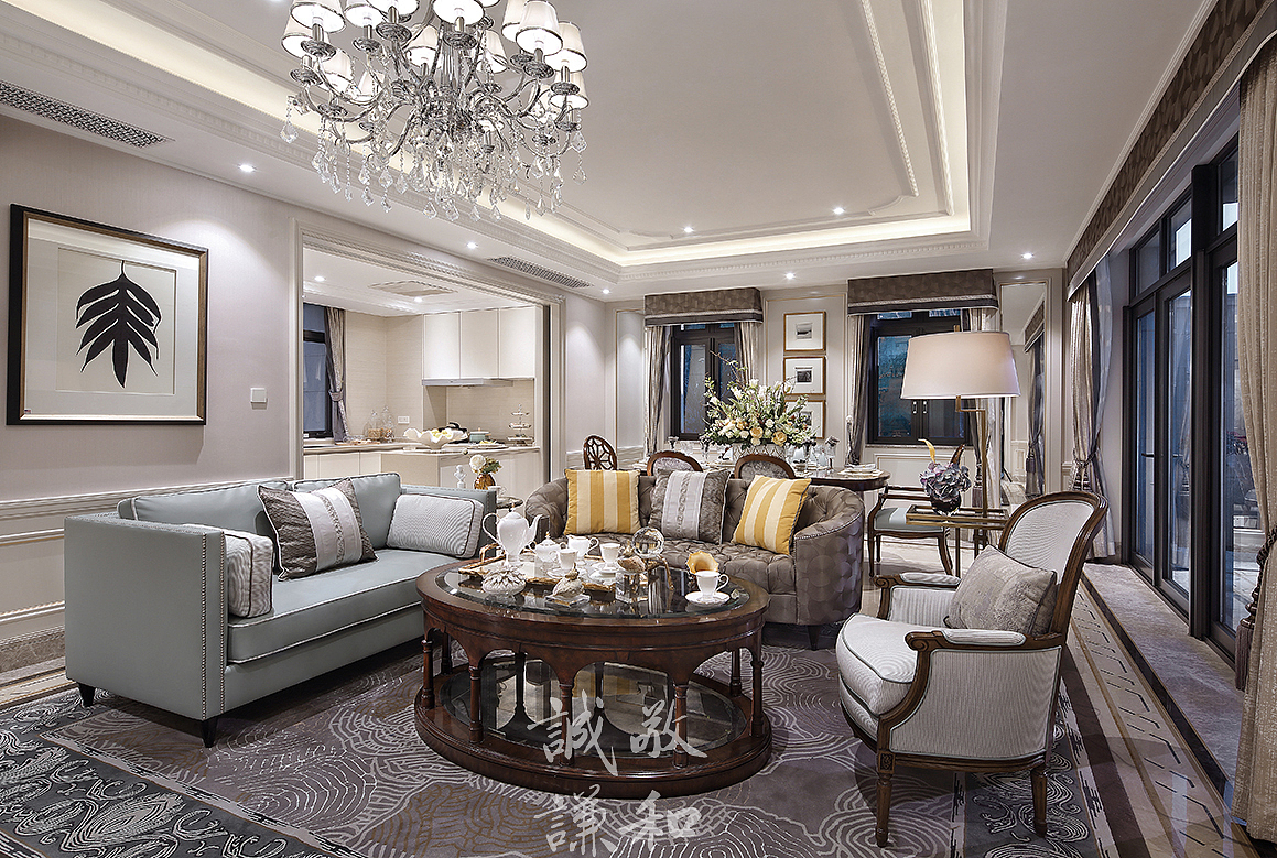 【诚敬谦和 建筑空间摄影】 绿城柳岸晓风别墅样板房