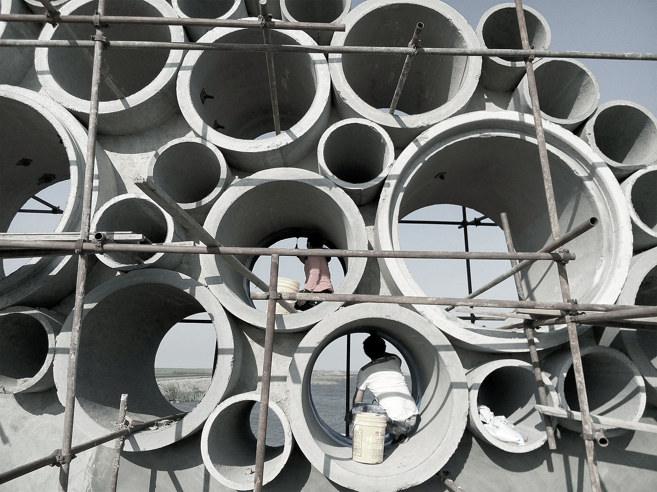 公共艺术设计介入辽河口红海滩旅游区Ⅰ（图ZMjcyNTU3Mjk2） - 景观设计 - 站酷设计师希未设计原创素材 - 站酷ZCOOL