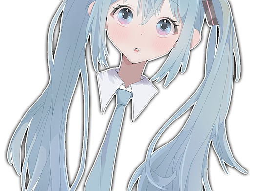 初音（个人主页-ZNjcwMzgwODg=） - 网络表情 - 站酷设计师小珏珏jue原创素材 - 站酷ZCOOL