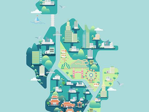 扁平風(fēng)插畫（個人主頁-ZMjc5Mjk4OTI=） - 商業(yè)插畫 - 站酷設(shè)計(jì)師stefanie1112原創(chuàng)素材 - 站酷ZCOOL