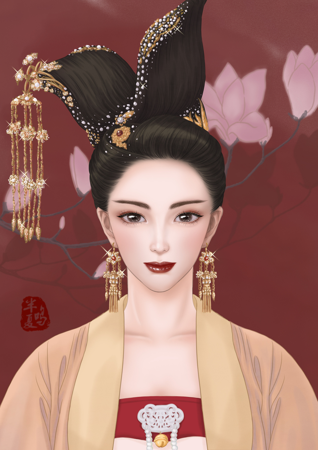 丽人行北京|插画师半夏鸣5400