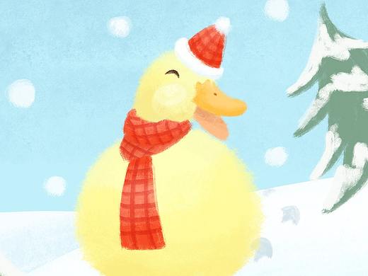 【一日一绘】敲治愈的鸭（个人主页-ZNDEzMzIyOTI=） - 创作习作 - 站酷设计师画画的猫野原创素材 - 站酷ZCOOL