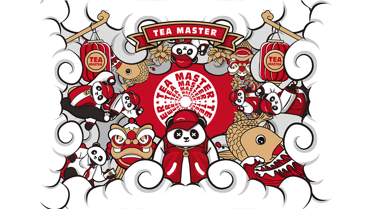 餐饮VI | 茶宗师品牌设计（图ZMjcyNTU0Nzgw） - 品牌 - 站酷设计师广州品牌策划原创素材 - 站酷ZCOOL