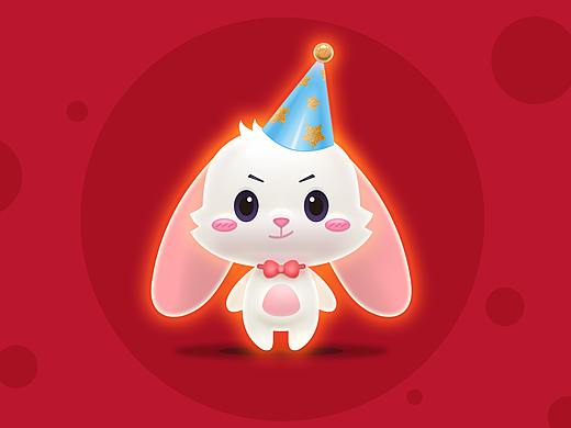 小兔子吉祥物