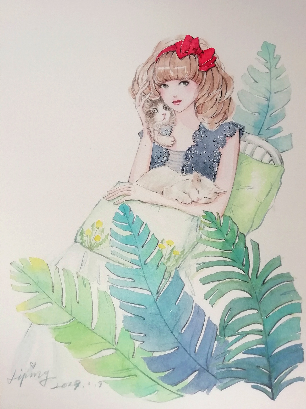 水彩插画习作（图ZMTQyMDYyMDEy） - 创作习作 - 站酷设计师月修罗F原创素材 - 站酷ZCOOL