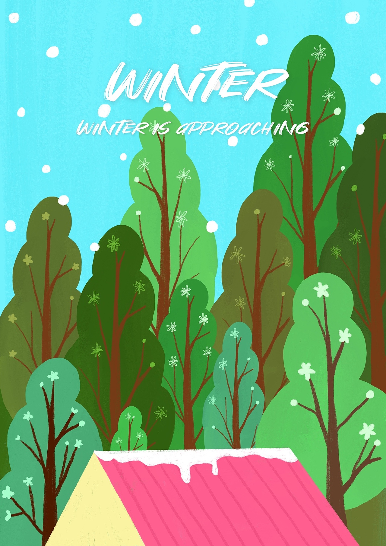 森林里的四季（图ZMjg4ODUwOTY0） - 商业插画 - 站酷设计师摇摇yaoyao原创素材 - 站酷ZCOOL