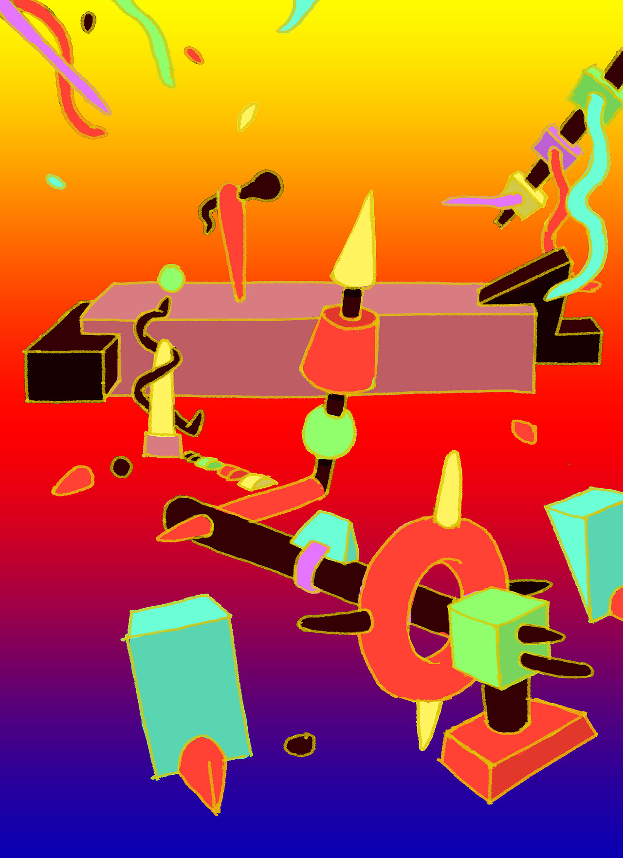 "蓝蓝”一号（图ZMTM2NDIxMDky） - 新锐潮流插画 - 站酷设计师童司原创素材 - 站酷ZCOOL