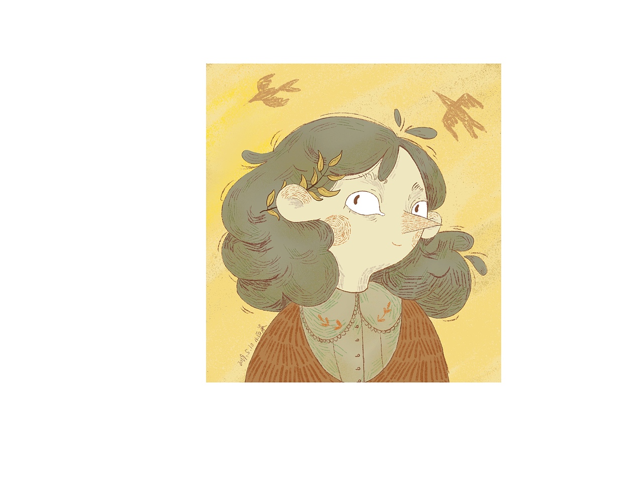 画师Taryn Knight 插画 【临摹】（图ZMTU3NzQ3OTA0） - 儿童插画 - 站酷设计师峡谷旁的小白菜原创素材 - 站酷ZCOOL