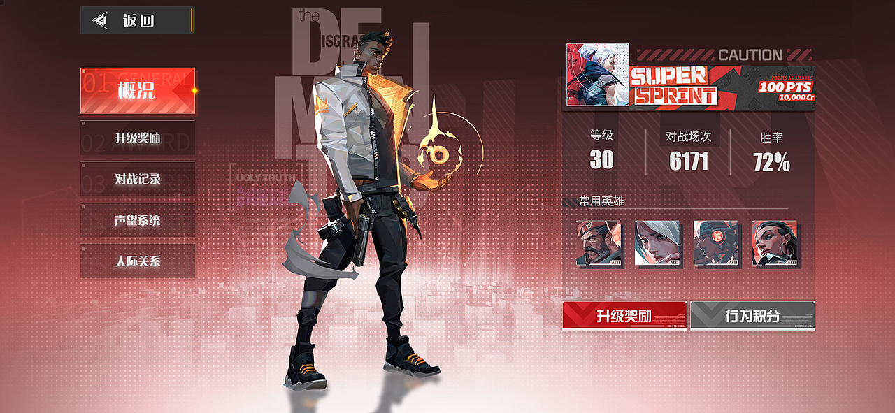 二次元欧美风游戏UI集合