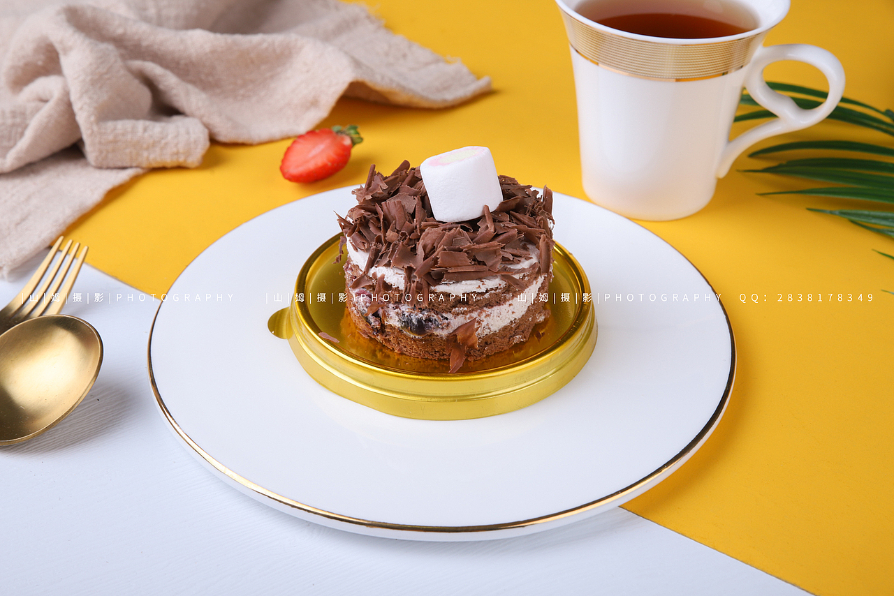 黄色背景-蛋糕&英式茶套餐（图ZMjM1NTE1OTI0） - 产品摄影 - 站酷设计师大新同学o原创素材 - 站酷ZCOOL