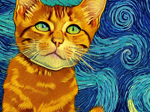 #AI创作实验室#猫
