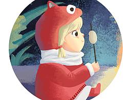 Merry Christmas &Little red riding hood
