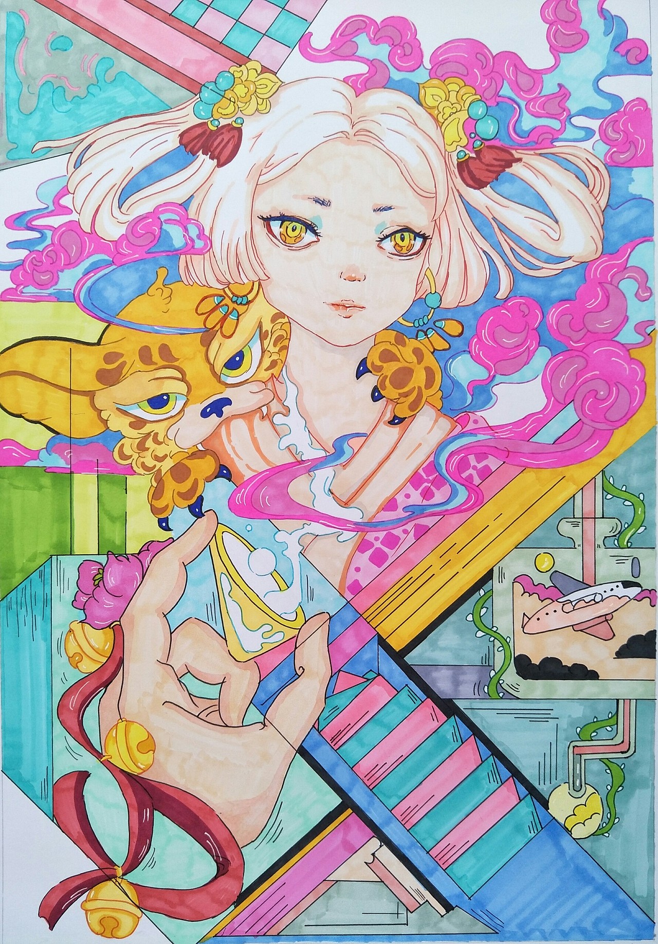 考研装饰画考研海报设计优秀作业展览