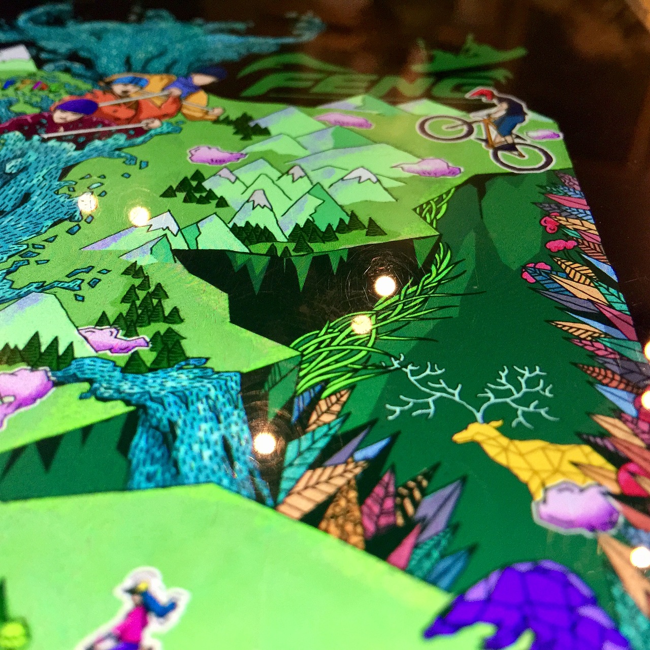 QLF山地公园主视觉海报创作