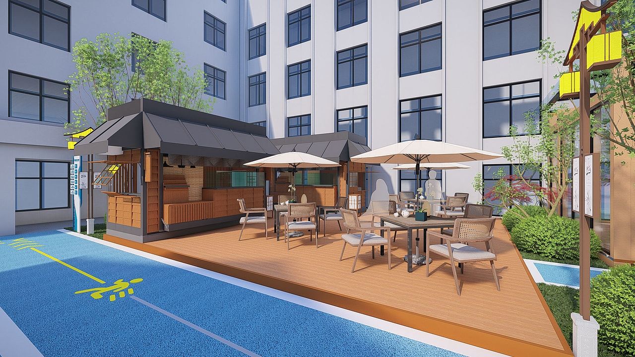 不忘初心，医往前行——医院展示园地景观改造设计！（图ZMzIzMzI3OTk2） - 景观设计 - 站酷设计师诗意景观原创素材 - 站酷ZCOOL