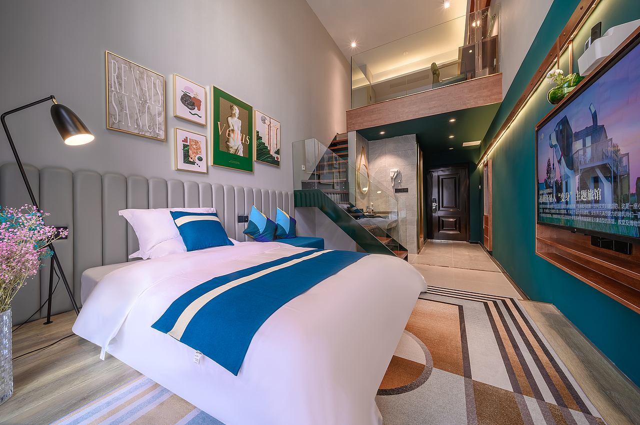 武汉觅舍酒店客房拍摄（图ZMTczMDk0MTY0） - 环境/建筑摄影 - 站酷设计师武汉摄影郝勇浩原创素材 - 站酷ZCOOL