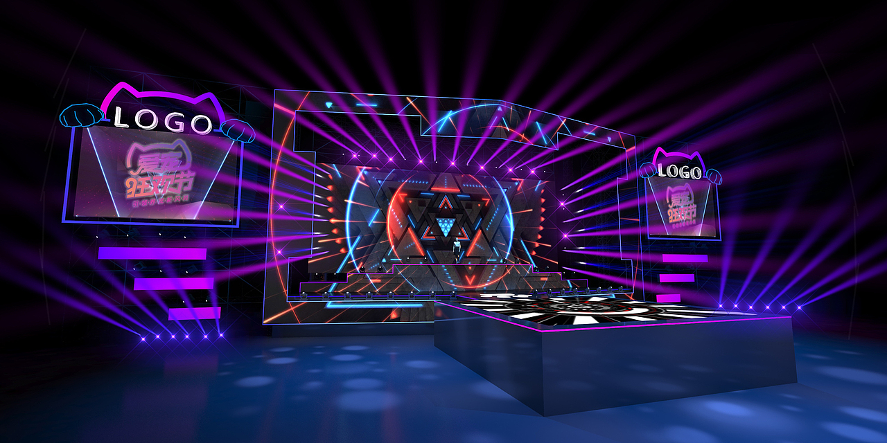 《工体宠物狂欢节》舞美设计