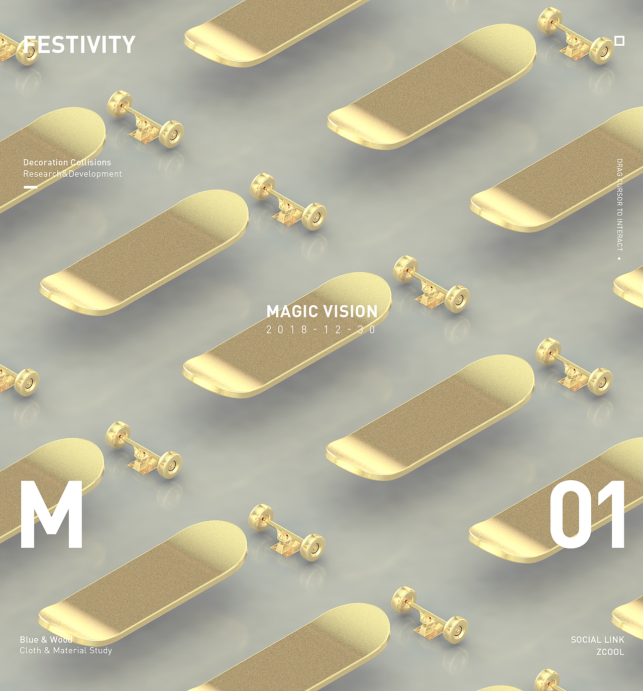 C4D自带渲染器之材质表现-MAGIC VISION（图ZMTQ2NTMzNzM2） - 场景 - 站酷设计师靖哥教你做C4D原创素材 - 站酷ZCOOL