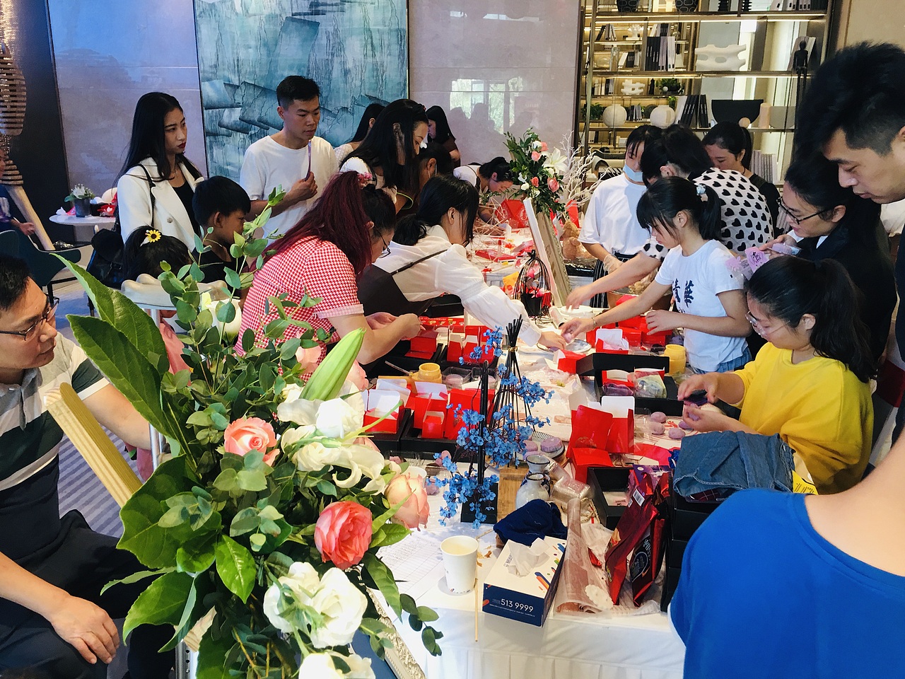 滨河万达广场中秋节