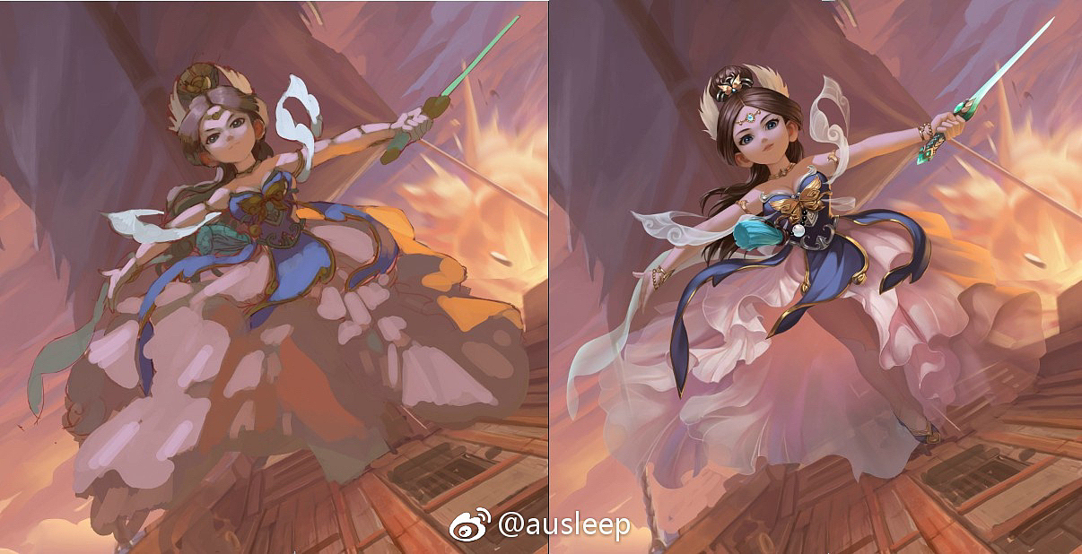 练习和网易入库作品